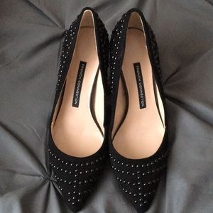 French Connection black heels
